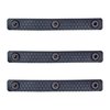 SLATE BLACK INDUSTRIES SLATE GRIP M-LOK PANELS 3-SLOT SLATE GREY 3-PACK