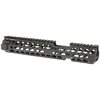 Upgrade your AR-15 with Midwest Industries' lightweight, two-piece M-Lok handguards featuring a monolithic top rail and five QD sockets for optimal accessory mounting.