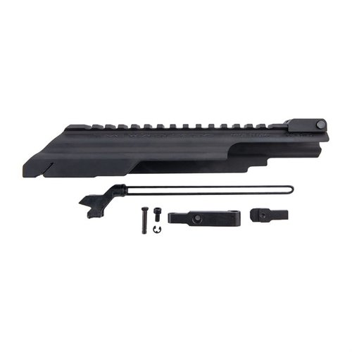 The Gen 3 Dog Leg Rail offers secure optic mounting, quick-release cover, drop-in installation, and fits most AK-pattern rifles, enhancing your shooting experience.