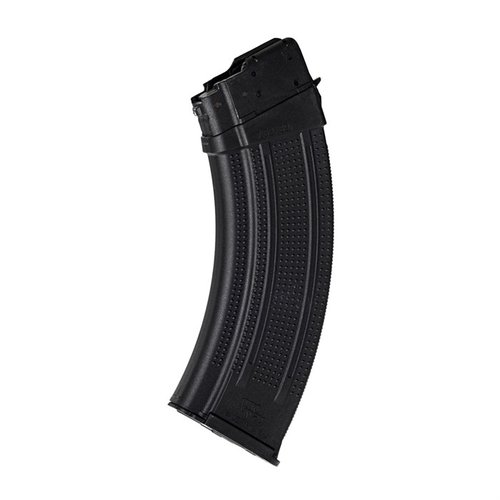 Enhance your AK-47 with PRO MAG's durable 40-round polymer magazine, featuring a heat-treated spring for reliability and extended shooting time at the range!