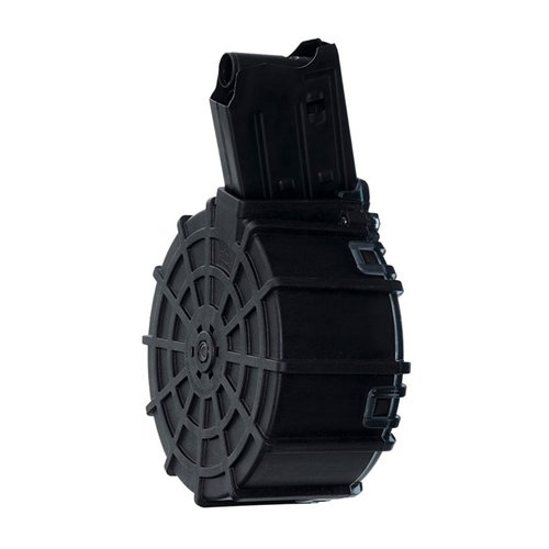 The PRO MAG MKA 1919 12G 20RD Drum Magazine features a durable hybrid design, fits 12 gauge 2-3/4" shells, and is made in the USA for reliable performance.