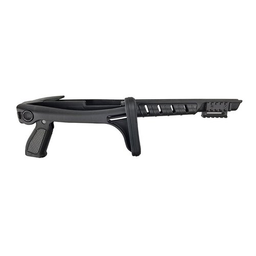 Enhance your Marlin Model 795/60 with the PRO MAG Tactical Folding Stock, featuring durable polymer construction for lightweight portability and improved handling.
