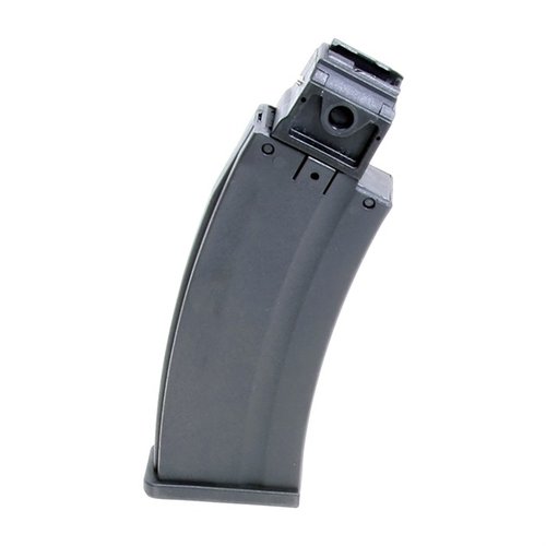 The PRO MAG 10/22 9-22 magazine offers a durable polymer body, fits Ruger 10/22 models, and features a lifetime warranty for reliable performance.