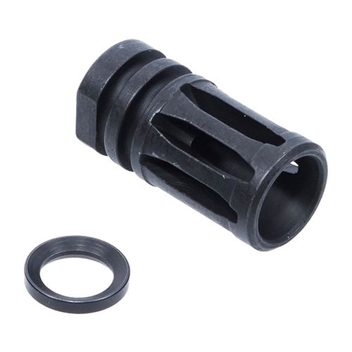 Enhance your AR-15 performance with the CMMG A2 Compensator Kit, 5.56mm, 1/2"-28, designed to reduce recoil and muzzle rise for improved accuracy.