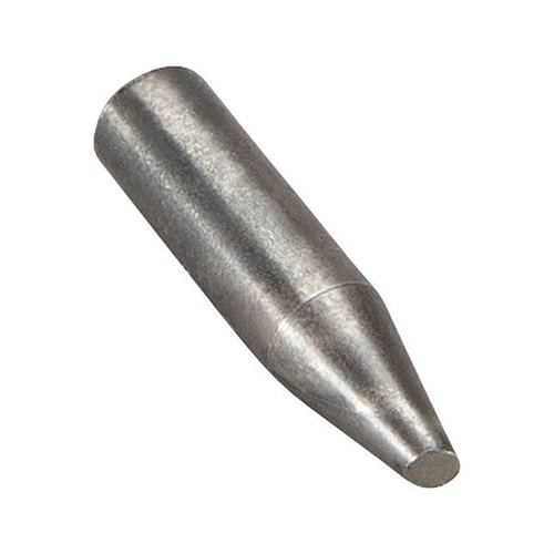 The RCBS Replacement Berdan Decapping Pin is a durable steel pin that effectively decaps various calibers including 8mm Rimless and 6.5mm Mannlicher-Schoenauer.