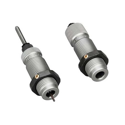 The RCBS 32 Winchester Special Die Set offers precision full-length sizing, de-priming, neck expansion, and secure bullet seating with built-in crimping for reliable reloads.