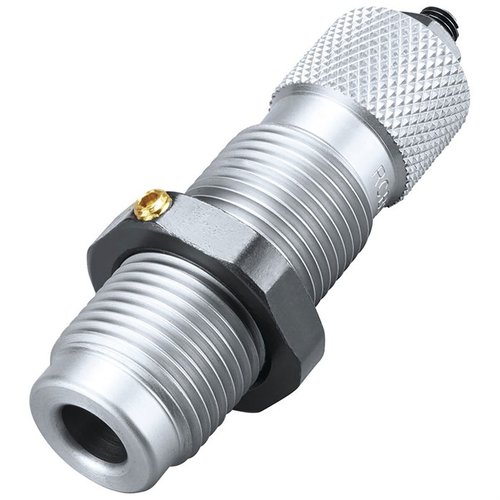 The RCBS 223 Remington Small Base Die Set ensures precise resizing for tight-chambering rifles, de-primes cases, and features a crimping Seater Die for secure bullet seating.