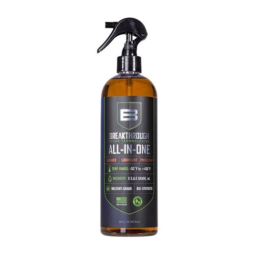Battle Born All-In-One combines cleaner, lubricant, and preservative to easily remove carbon fouling, enhance rust protection, and prolong your firearm's life.