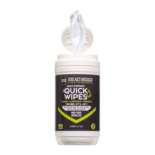 Breakthrough Clean's Synthetic CLP Quick Wipes offer an easy, non-toxic solution for quick clean-ups, breaking down carbon and protecting surfaces in any temperature.