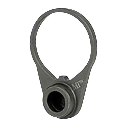 The AR-15 Heavy Duty End Plate by Midwest Industries features a robust design, billet machined from 4140 alloy steel, with an anti-rotation QD socket and a lifetime warranty.