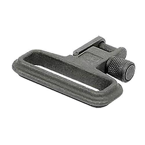 The Midwest Industries AR-15 Heavy Duty Sling Swivel features all steel construction, fits traditional sling stud bases, and is designed for 1-1/4" slings.