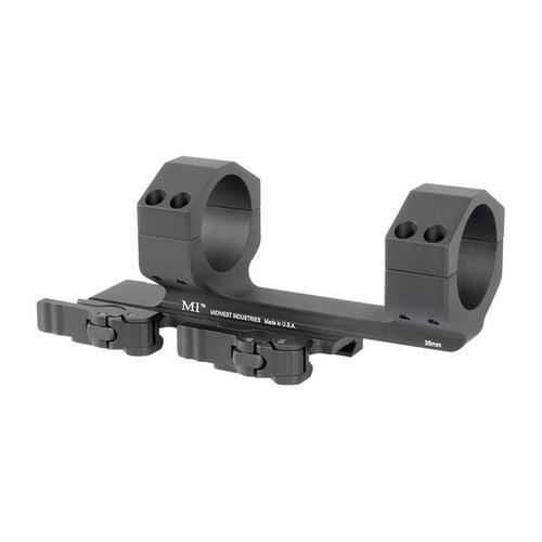 Experience unmatched performance with the Midwest Industries 35mm QD Scope Mount, featuring smooth operation, superior clamping, and tool-free adjustability.