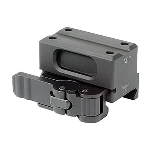 The Trijicon MRO Lower 1/3 QD Mount offers smooth QD lever operation, superior clamping, tool-free adjustability, and a lightweight, durable design for reliable performance.