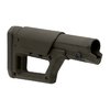 The Magpul PRS Lite stock is 10 ounces lighter than GEN3, offers adjustable cheek height and length of pull, plus durable construction for AR-15 and AR .308 rifles.