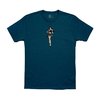 MAGPUL HULA GIRL CVC T-SHIRT BLUE STONE HEATHER XL