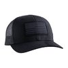 The Magpul Standard Patch Trucker Hat offers comfort with a mesh back, adjustable snapback, and no top button, perfect for use with hearing protection.