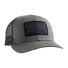 The Magpul Standard Patch Trucker Hat features a breathable mesh back, adjustable snapback, and a comfortable design for use with hearing protection.