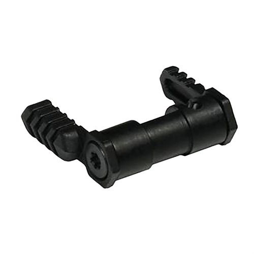 The CMMG ZEROED 60° / 90° Ambi-Safety Selector offers sturdy construction, stylish lever serrations, and adjustable throw for 60° or 90° operation.