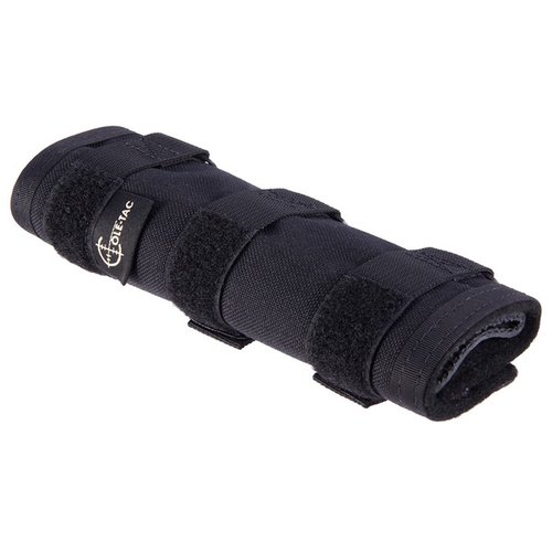 The Cole-Tac HTP Suppressor Cover withstands temps up to 3000°F, features durable metal buckles, adjustable straps, and is water, fire, and mildew resistant.