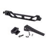The JMAC Customs 8-inch Raised Arm Bar features a lightweight, rigid design with a folding buttplate, integrated QD sling socket, and modular mounting options.