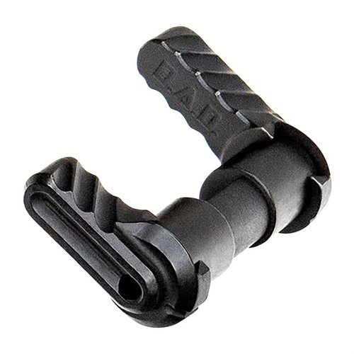 Upgrade your Smith & Wesson M&P15-22 with the BAD-ASS-PRO safety selector, featuring modular design, robust locking mechanism, and reversible throw options.