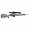The Magpul Hunter American Stock offers a drop-in solution with adjustable length of pull, M-LOK compatibility, and reinforced polymer construction for Ruger American SA.