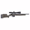 The Magpul Hunter American Stock offers a drop-in solution with adjustable length of pull, M-LOK compatibility, and reinforced polymer construction for Ruger American rifles.