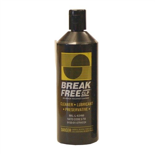 Break-Free CLP is an outstanding all-in-one cleaner and lube, ideal for maintaining firearms, ensuring optimal performance and longevity in a convenient 0.68 oz. bottle.