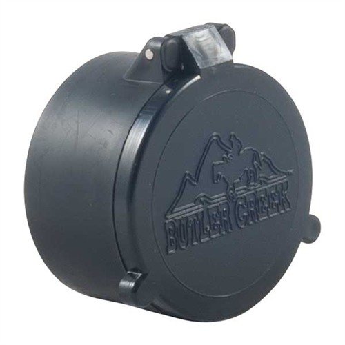Protect your scope's lenses with Butler Creek's weatherproof, dust-proof, and moisture-proof covers that flip open easily with finger pressure.