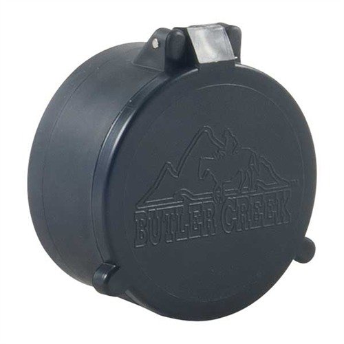 Protect your scope lenses with Butler Creek's weatherproof, dust-proof, and moisture-proof flip-open covers, ensuring quick access and durability in the field.