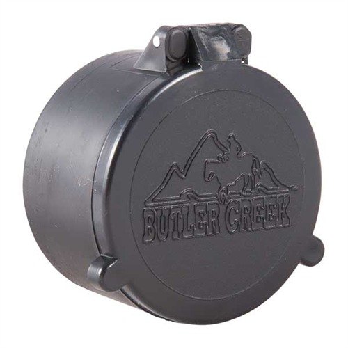Protect your optics with the Butler Creek Objective Lens Cover #25, designed to keep harmful debris at bay while ensuring quick access with its flip-open feature.
