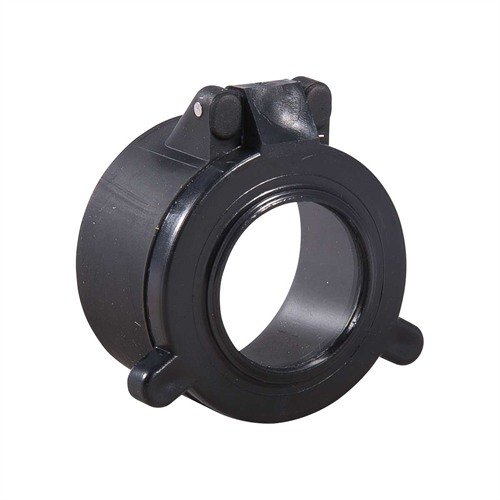 Butler Creek Blizzard Scope Lens Covers feature spring-loaded, flip-open caps for quick sighting and impact-resistant lenses that keep your scope clear in any weather.