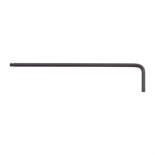The BONDHUS 3/32" SAE Ball-Hex "L" Wrench allows you to work at angles up to 25°, providing versatility and ease for firearms maintenance and assembly.