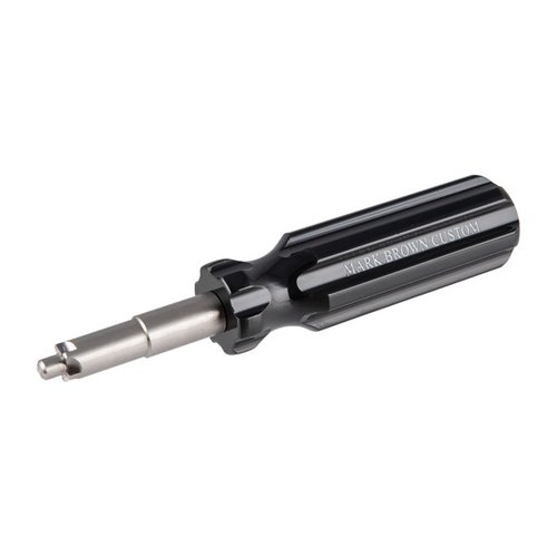 The MARK BROWN CUSTOM AR-15/M16 Carbon Scraper efficiently removes stubborn carbon buildup from the bolt recess, ensuring reliable cycling and lasting performance.