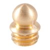 Enhance your shooting accuracy with the Bradley Gunsight Brass Skirted Bead, featuring a robust steel base and durable gold brass bead for superior strength.