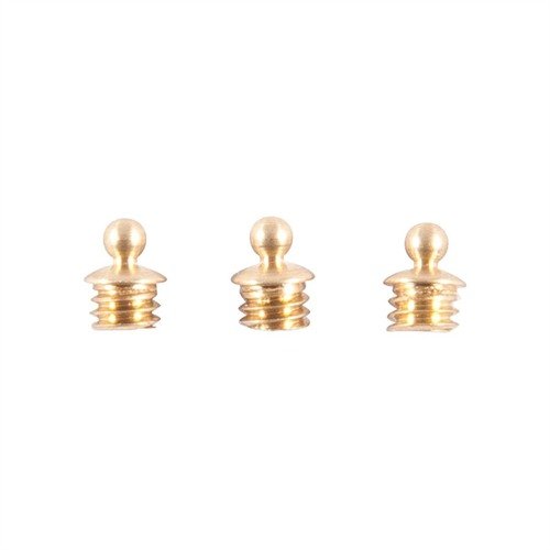 Enhance your shooting accuracy with Bradley Gunsight Brass Skirted Beads; solid brass construction offers durability, positive indexing, and increased surface area.