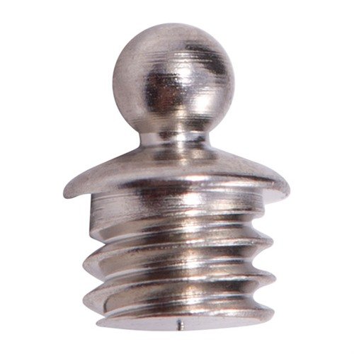 Enhance your shooting accuracy with the Bradley Gunsight Brass Skirted Bead, featuring a robust steel base and a choice of vibrant plastic or solid brass beads.