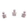 Enhance your accuracy with Bradley Gunsight's brass skirted beads, featuring a robust steel base for better indexing and strength, available in gold or silver.