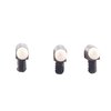 Enhance your shooting accuracy with Bradley Gunsight's STD Bead, featuring a durable steel base for strength and reliable indexing, available in white or red.