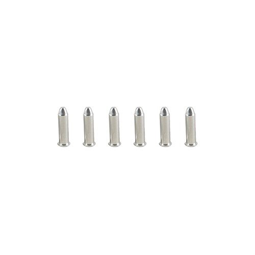 .22 Rimfire Snap Caps by Carlsons allow for safe dry fire practice, enhancing trigger control while protecting your firearm's breech face with durable aluminum construction.