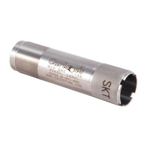 Achieve tight, consistent patterns with the Carlson's Invector Plus 12 Ga Skeet Choke Tube, crafted from durable 1704 stainless steel for less shot deformation.