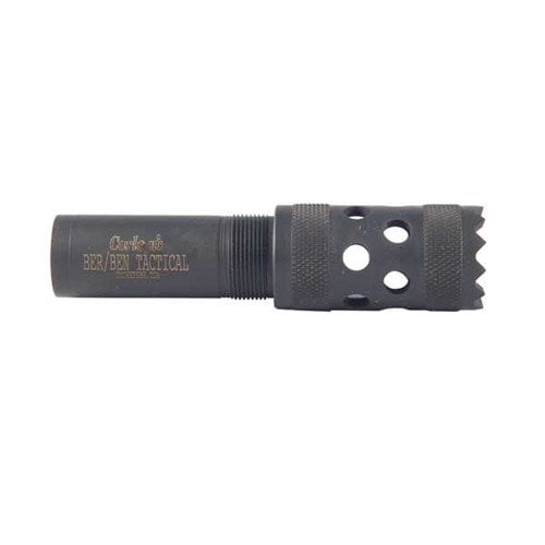 The Carlson's Tactical Breecher 12 Gauge Choke Tube offers an extra wide shot pattern, serrated tip for door breeching, and reduced recoil for effective home defense.