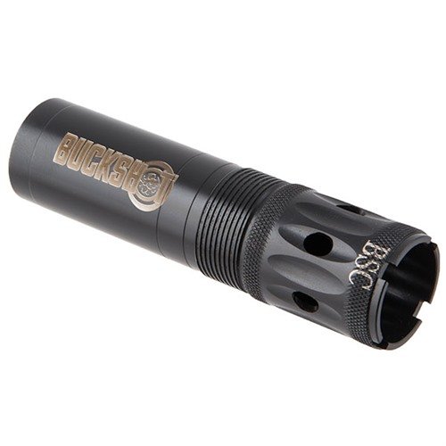 Achieve tight patterns with 00 & 000 buckshot using the CARLSONS ported choke, designed to reduce recoil and optimize performance with various loads.
