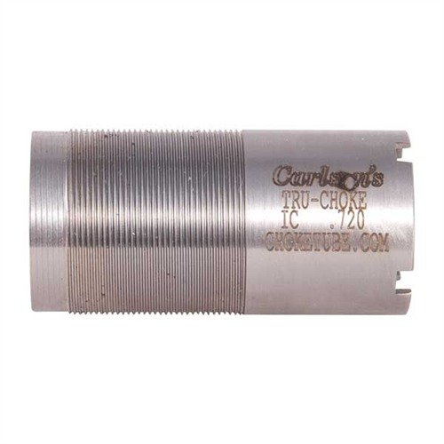 Enhance your shooting accuracy with Carlson's Tru-Choke 12GA Improved Cylinder choke tube, crafted from non-rusting stainless steel for durability and performance.