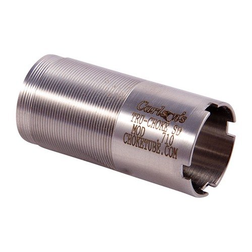 Experience enhanced performance with Carlson's Tru-Choke Thinwall Choke Tubes, crafted from non-rusting stainless steel for 12 ga. lead shot loads.