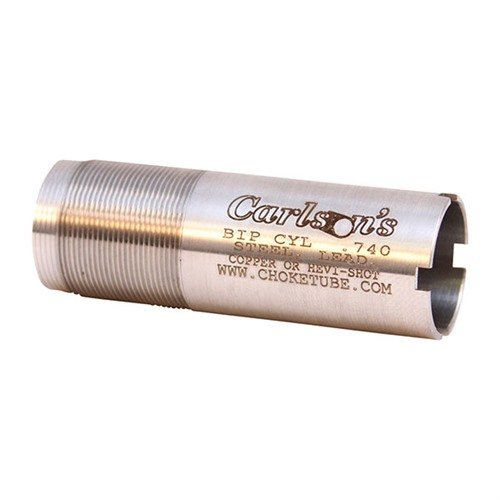 Upgrade your shotgun with Carlson's 12GA Invector Plus Choke Tubes, crafted from non-rusting stainless steel for durability and precision fit for Browning barrels.