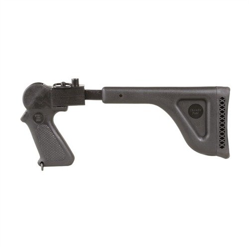 Transform your T/C rifle with the Choate Contender Folding Stock; compact, durable, and equipped with a secure mount for steady shooting and easy transport.