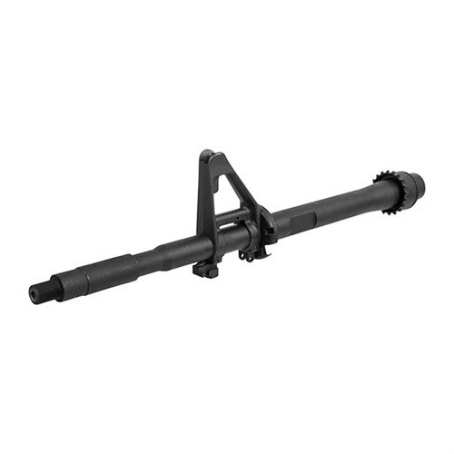 Discover the Colt 14.5" M4 SOCOM Barrel Assembly, featuring M4 feed ramps, carbine length gas system, and ½-28 threads for muzzle devices. Ideal for precision builds.