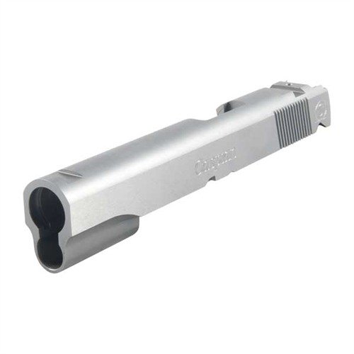 Discover Caspian's 1911 slides, crafted from high-quality steel with precise tolerances, deep serrations, and custom sight cuts for ultimate performance.