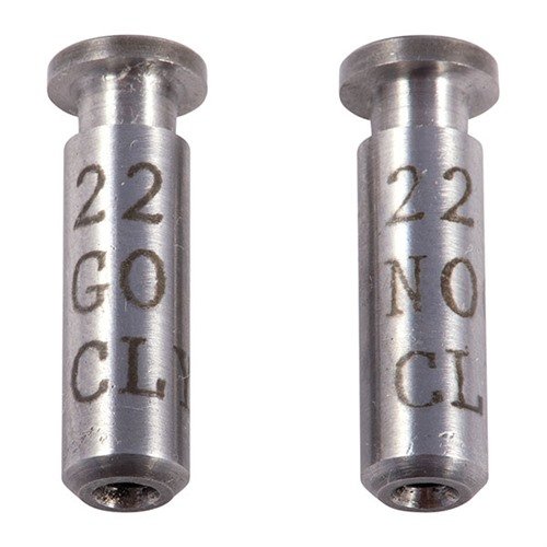 Ensure safe operation with Clymer Go & No-Go Headspace Gauge Sets, precision-machined from steel to SAAMI specs, including both gauges for accurate chamber evaluation.